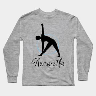 Nama-stfu Triangle Long Sleeve T-Shirt